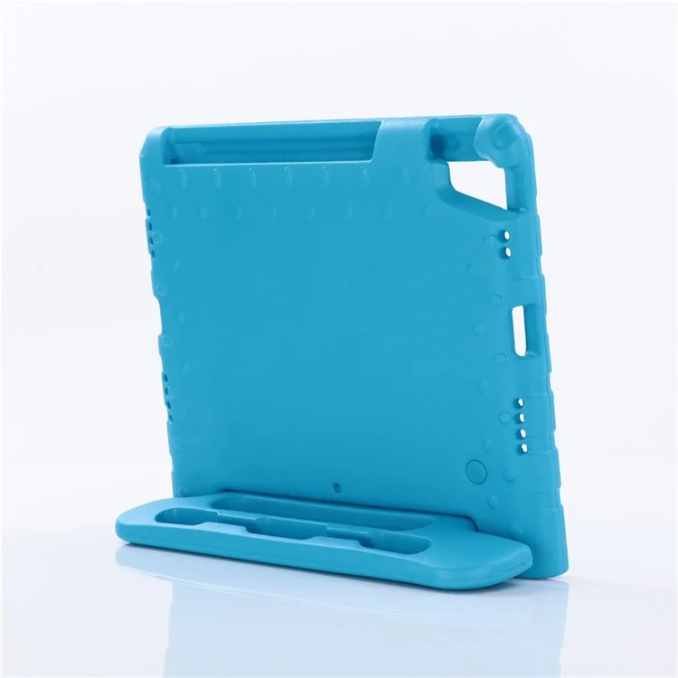 Drop-proof Kids Safe Eva Foam Cover Mit Kickstand Für Ipad Pro 12,9 Zoll (2018) - Blau