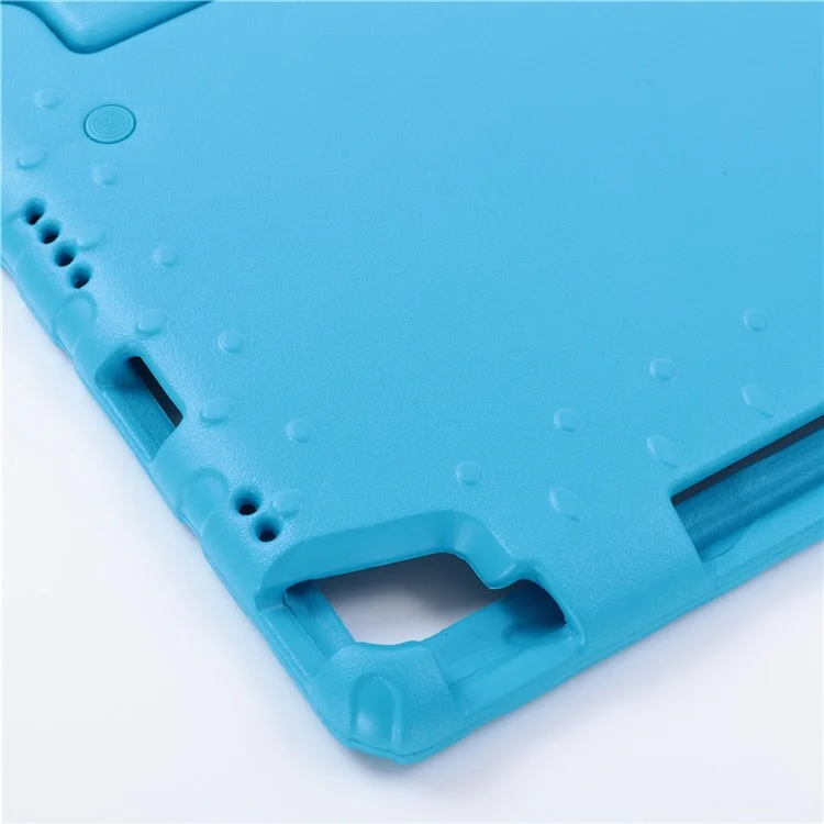 Drop-proof Kids Safe Eva Foam Cover Mit Kickstand Für Ipad Pro 12,9 Zoll (2018) - Blau