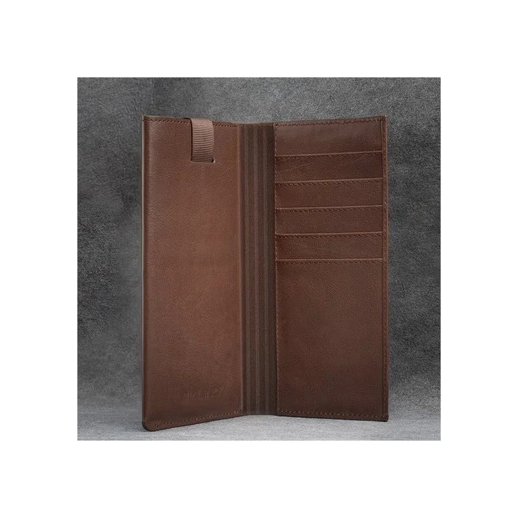 QIALINO for iPhone 6s 6 Genuine Leather Pouch Wallet Case