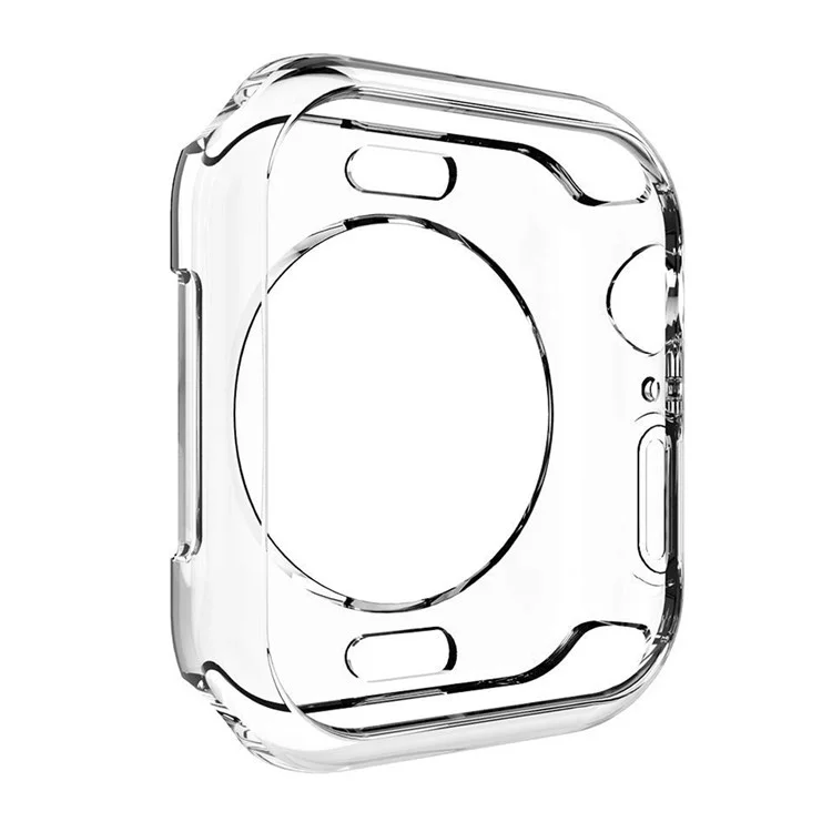 Cappello Prince Per Apple Watch Series 5 4 40mm Clear Soft TPU Copertura + PET 3D Curvo Curvo Piegatura A Caldo Protezione Dello Schermo