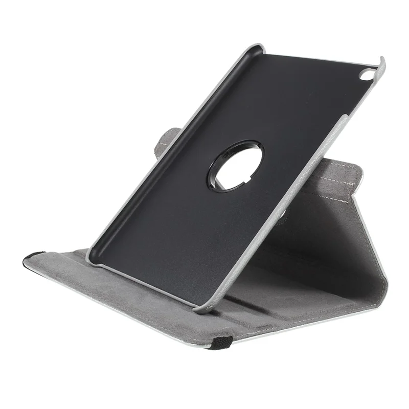 Litchi Texture PU Leather Protection Tablet Case with Stand for iPad mini (2019) 7.9 inch - Silver