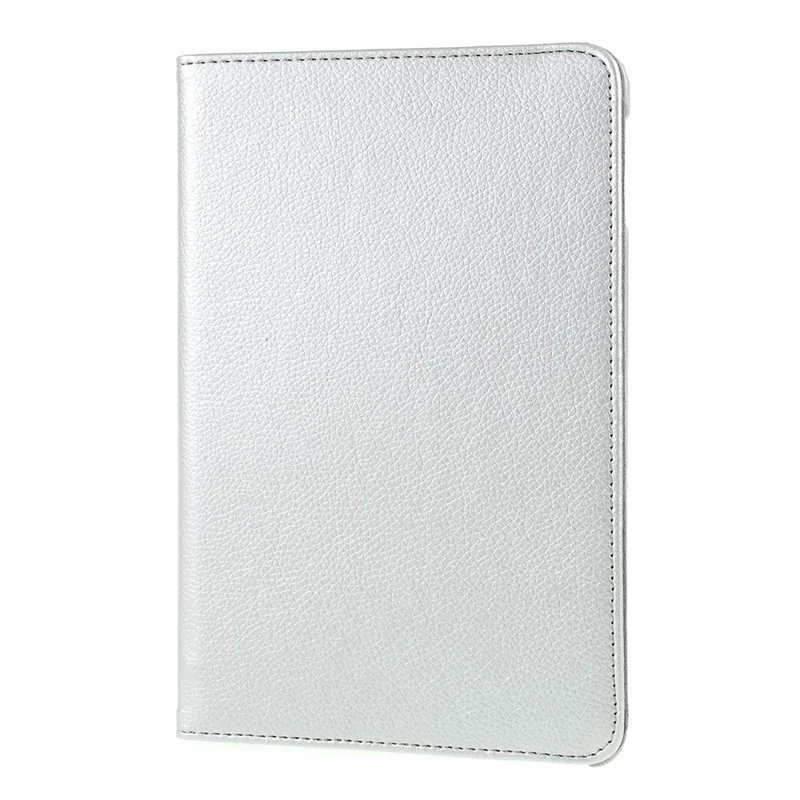 Litchi Texture PU Leather Protection Tablet Case with Stand for iPad mini (2019) 7.9 inch - Silver
