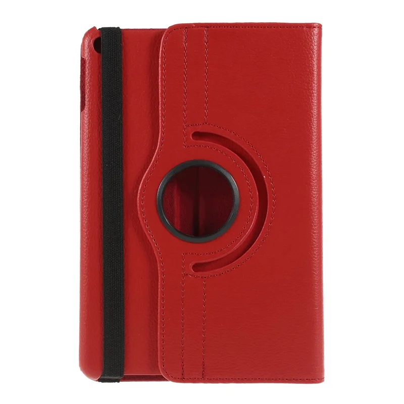 Litchi Texture PU Leather Protection Tablet Case with Stand for iPad mini (2019) 7.9 inch - Red
