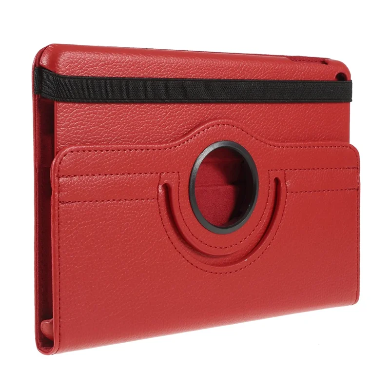 Litchi Texture PU Leather Protection Tablet Case with Stand for iPad mini (2019) 7.9 inch - Red