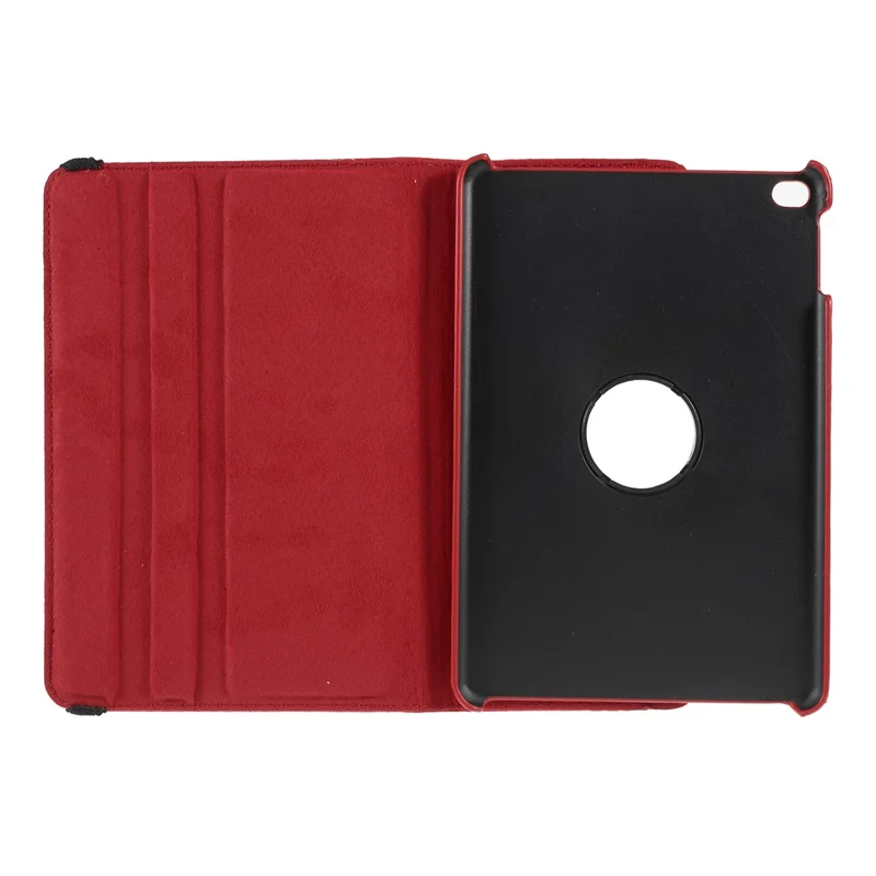 Litchi Texture PU Leather Protection Tablet Case with Stand for iPad mini (2019) 7.9 inch - Red