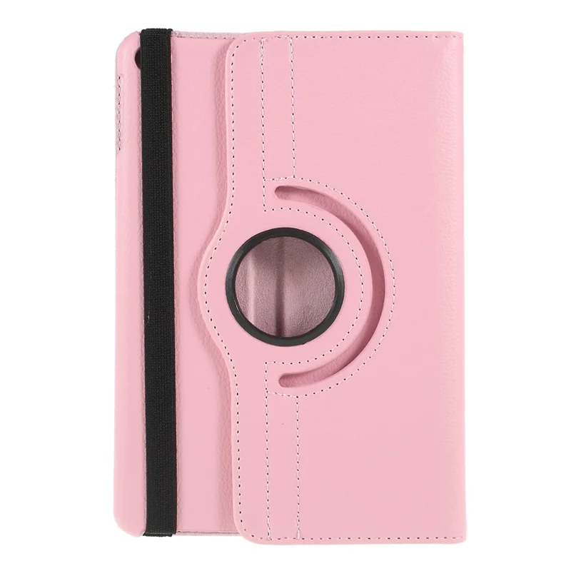 Litchi Texture PU Leather Protection Tablet Case with Stand for iPad mini (2019) 7.9 inch - Pink