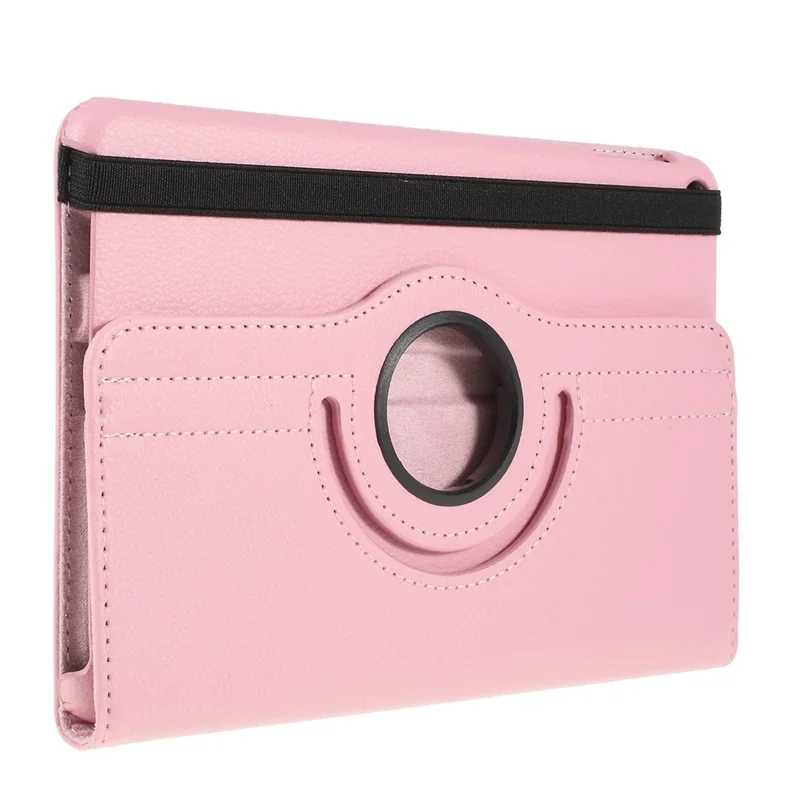 Litchi Texture PU Leather Protection Tablet Case with Stand for iPad mini (2019) 7.9 inch - Pink
