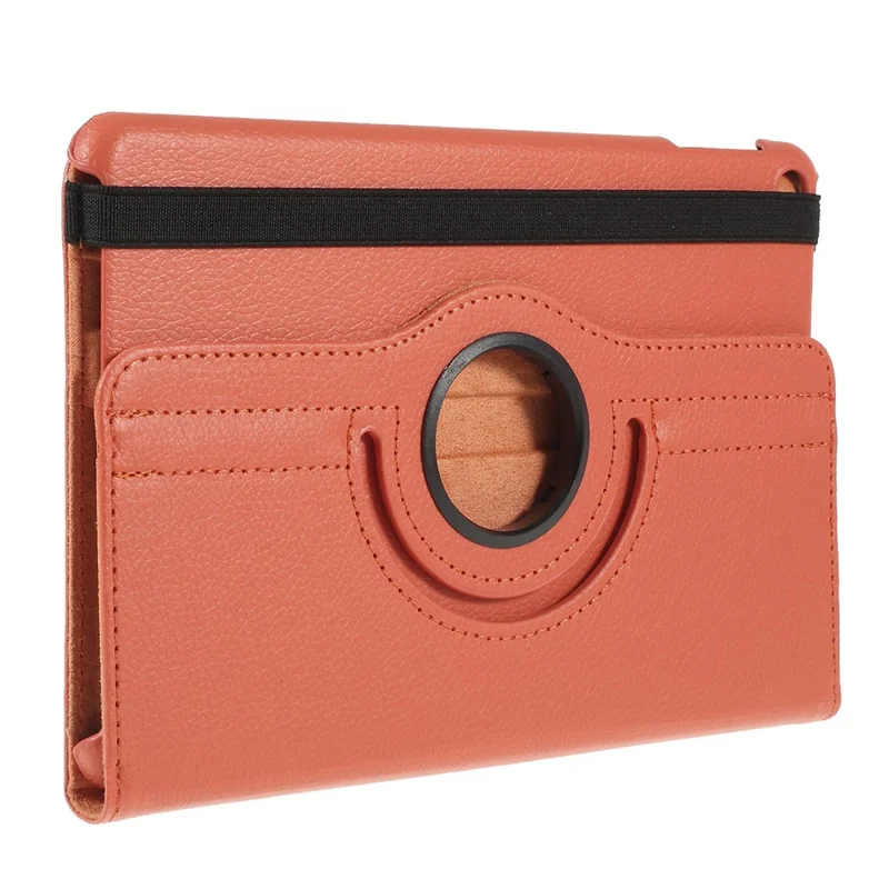 Litchi Texture PU Leather Protection Tablet Case with Stand for iPad mini (2019) 7.9 inch - Orange