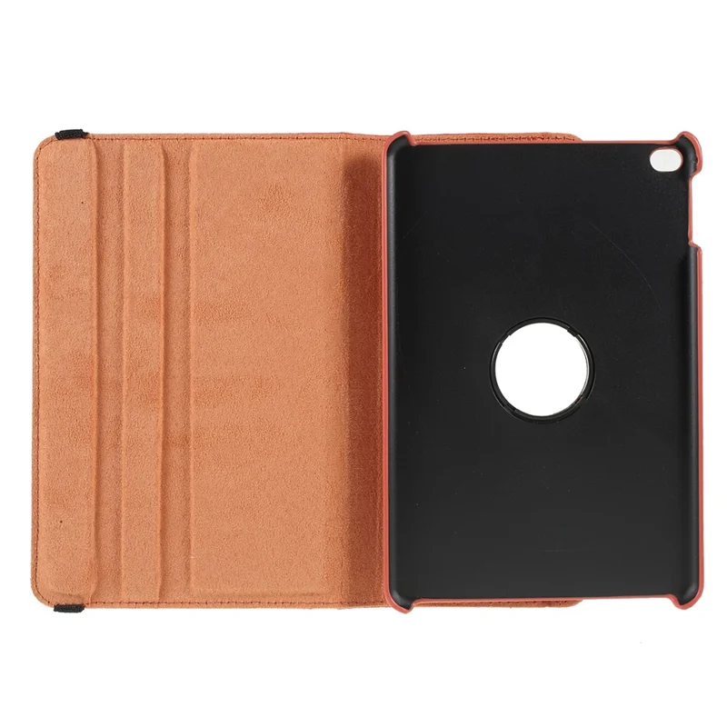 Litchi Texture PU Leather Protection Tablet Case with Stand for iPad mini (2019) 7.9 inch - Orange