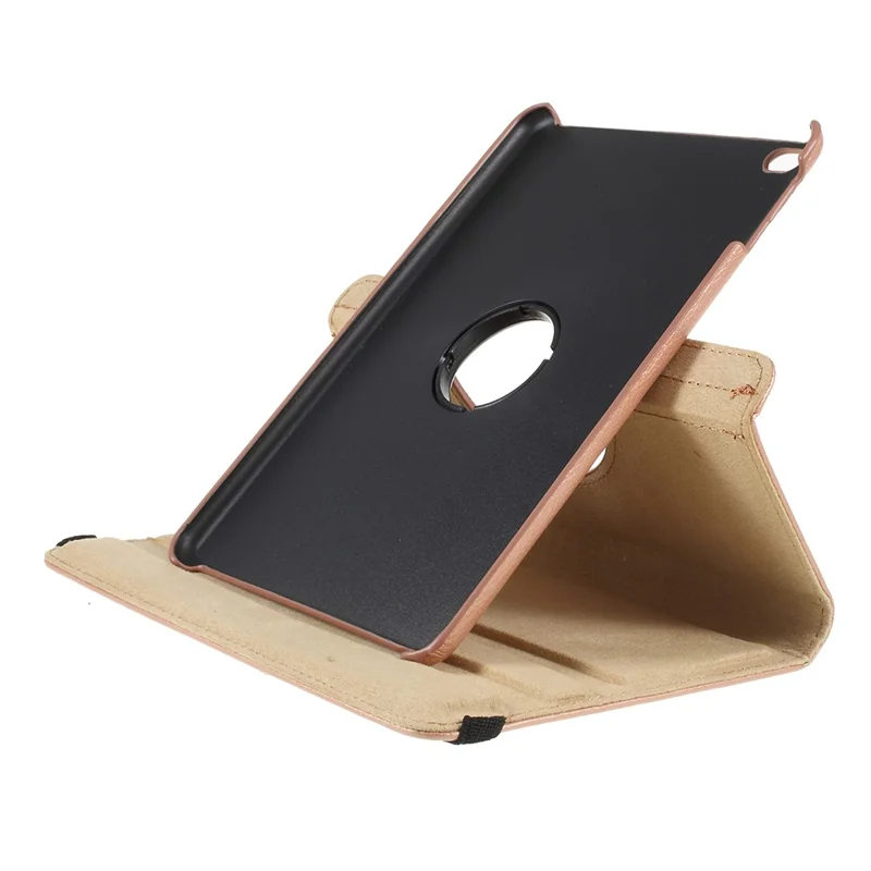 Litchi Texture PU Leather Protection Tablet Case with Stand for iPad mini (2019) 7.9 inch - Rose Gold