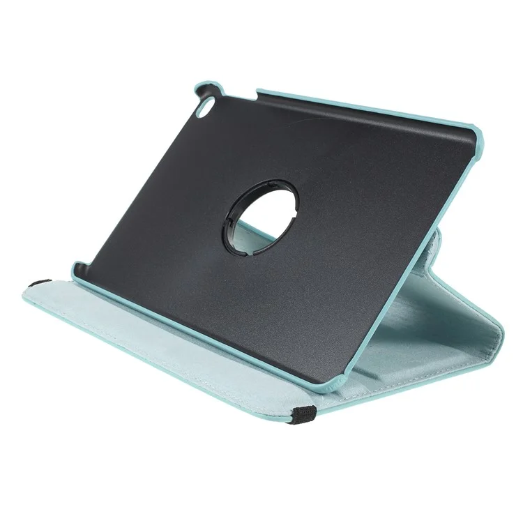 Litchi-Textur PU-Leder-Schutztablettengehäuse mit Ständer für iPad mini (2019) 7,9 Zoll - Baby Blau