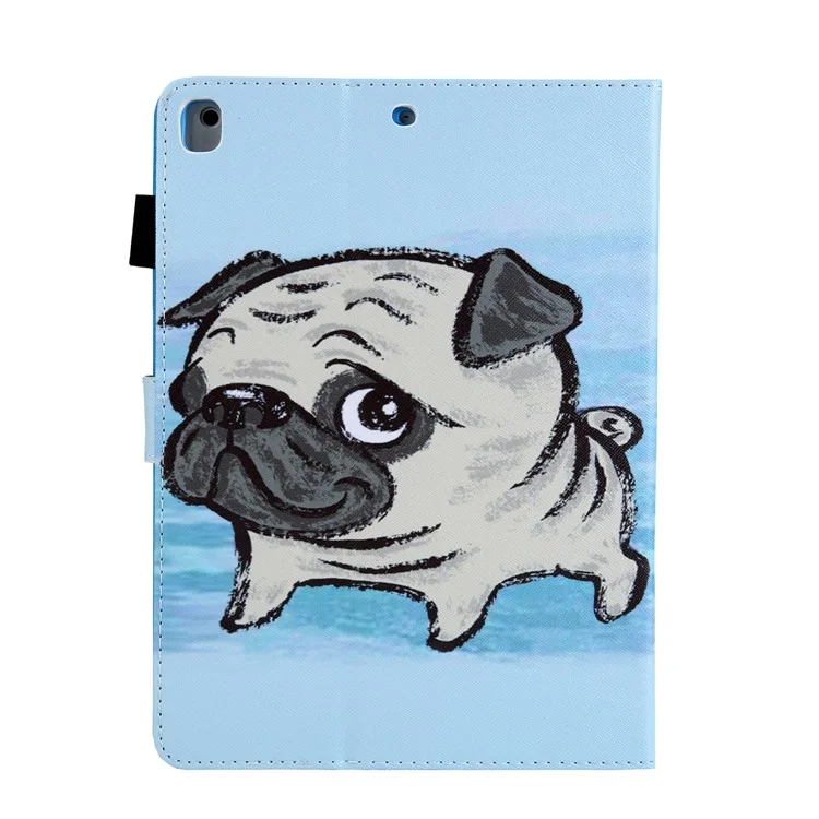 Animal Series Patterned Leather Card Holder Case for iPad 9.7-inch (2018) / 9.7-inch (2017) / Air (2013) / Air 2 - Shar Pei