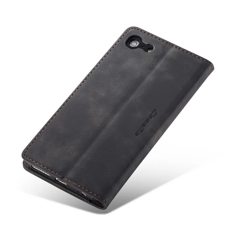 CASEME 013 Serio Automacimento Caso de Pato de Catura PU PU Automável Para Iphone 6s / 6 4,7 Polegadas - Preto