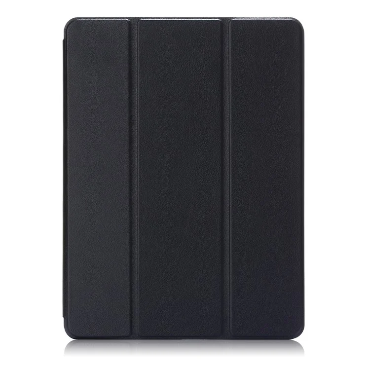 PU Leather Tri-fold Stand Smart Tablet Cover for iPad Air 10.5 inch (2019) / iPad Pro 10.5-inch (2017) - Black