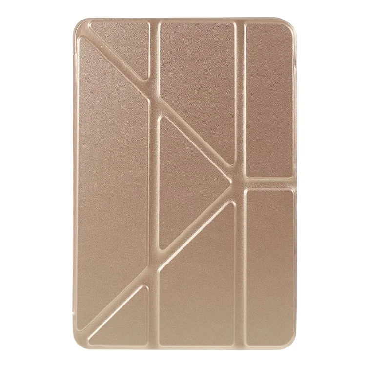 Origami Stand Leather Folio Case for iPad mini (2019) 7.9 inch - Gold