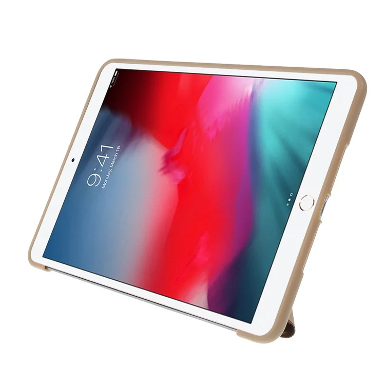 Origami Stand Leather Folio Case for iPad mini (2019) 7.9 inch - Gold