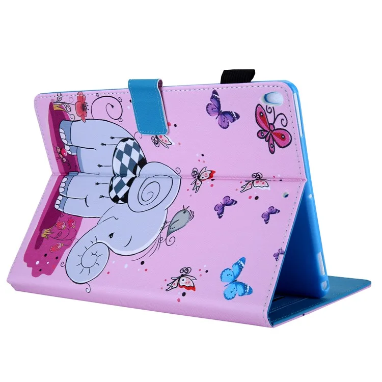 Modèle Impression en Cuir Case de Tablette Pour Ipad Air 10,5 Pouces (2019) - L'éléphant