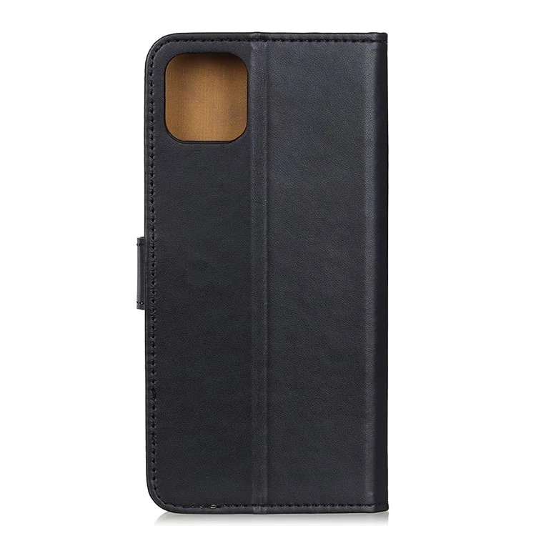 Case de Support en Cuir de Portefeuille Pour Iphone 11 Pro Max 6,5 Pouces (2019) - le Noir