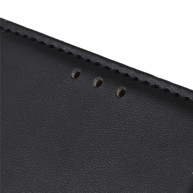 Basceau de Support en Cuir de Portefeuille Pour Iphone 11 Pro 5,8 Pouces (2019) - Noir