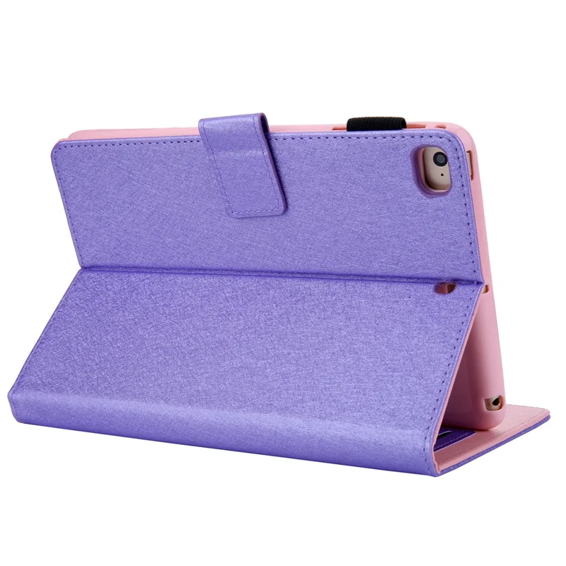Leather Case with Card Storage for iPad mini (2019) 7.9 inch / 4 / 3 / 2 / 1 - Purple