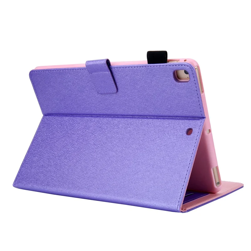 Leather Case with Card Storage for iPad 9.7-inch (2018)/9.7-inch (2017)/Air 2/Air - Purple