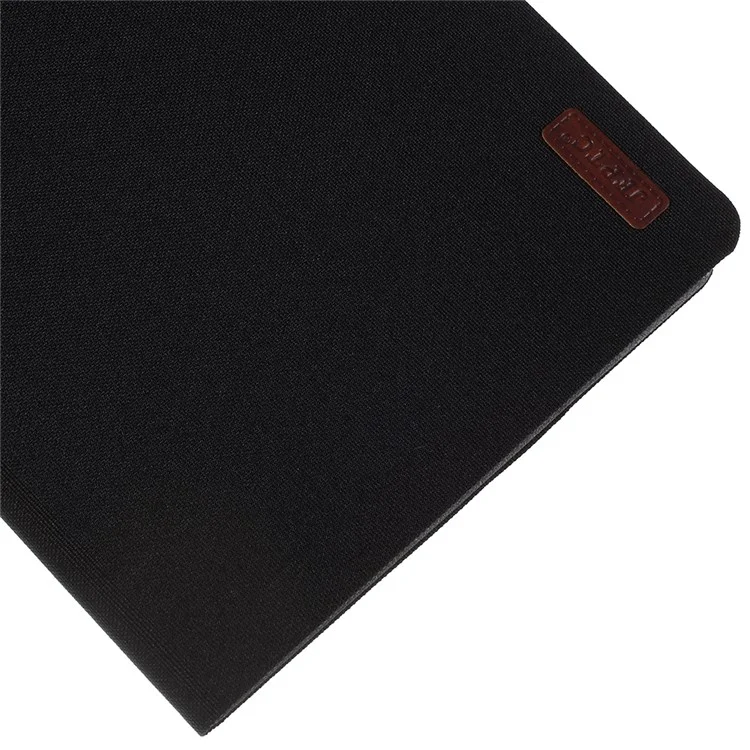 Textura de Tela JFPTC Case de Tableta de Cuero Inteligente Para Ipad Air 10.5 Pulgadas (2019) - Negro