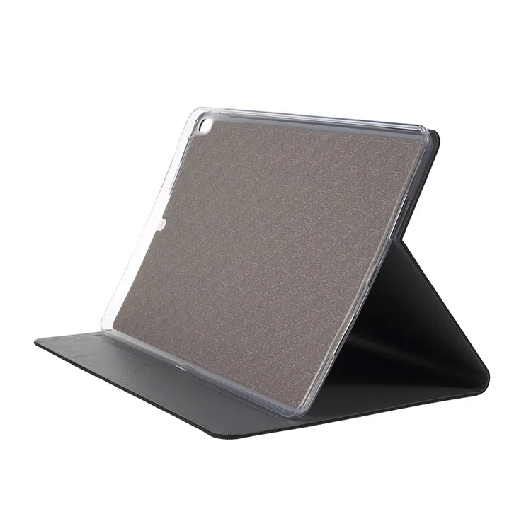 Textura de Tela JFPTC Case de Tableta de Cuero Inteligente Para Ipad Air 10.5 Pulgadas (2019) - Negro
