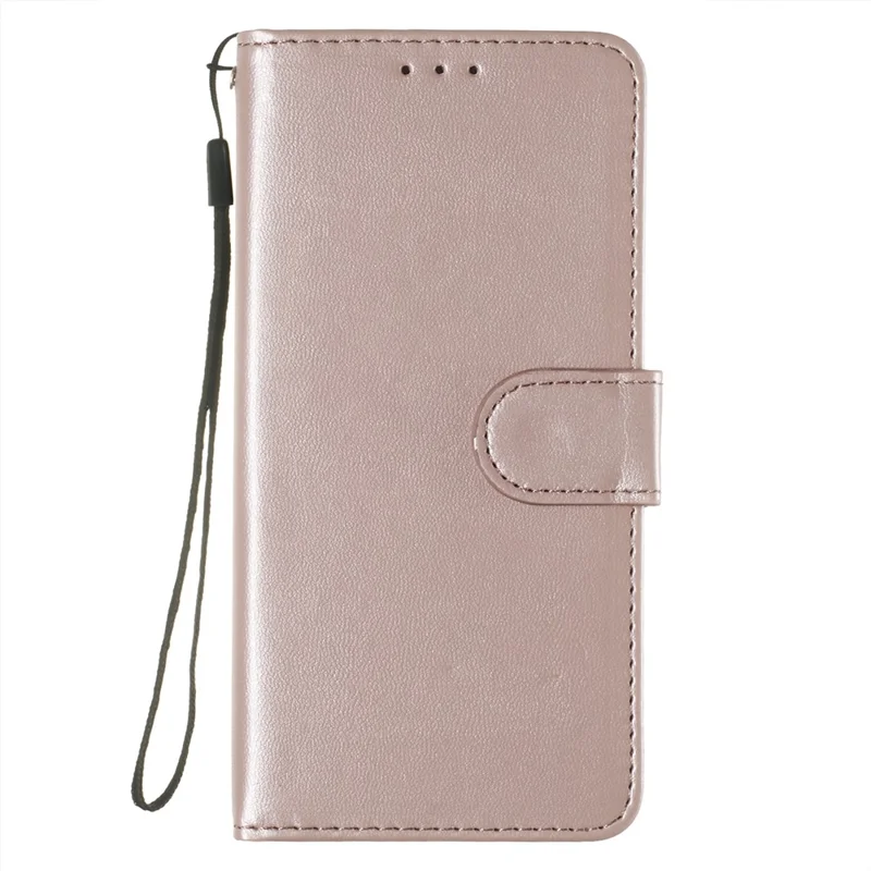 Wallet Leather Stand Mobile Phone Case for iPhone SE 8/7/SE (2020)/SE (2022) 4.7 inch - Rose Gold
