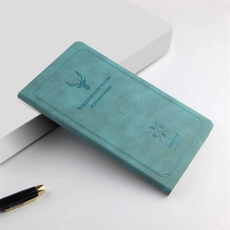 Deer Pattern PU Leather PC Stand Cover Tablet Case Per Ipad 9,7 Pollici (2017) - Blu