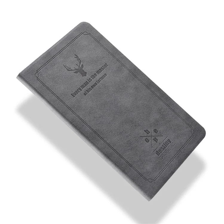 Deer Pattern PU Leather PC Stand Tablet Cover Shell for iPad Air 2 - Grey