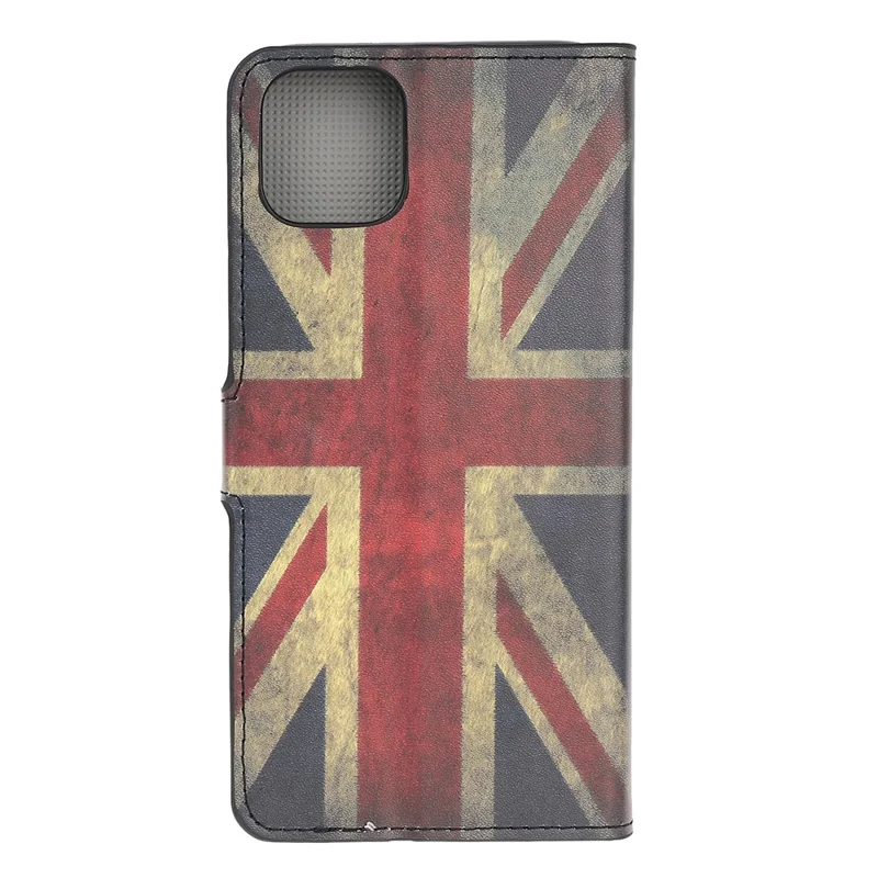 Pattern Printing Wallet Leather Stand Case for iPhone 11 6.1 inch (2019) - Retro UK Flag