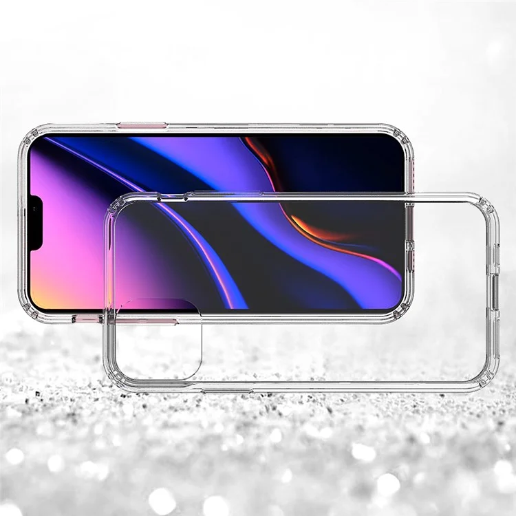Coque hybride en acrylique anti-rayures transparent + TPU pour iPhone 11 Pro 5,8 pouces (2019)