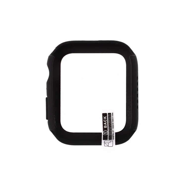 PC Frame Shell Mit Bildschirmschutzfilm Für Apple Watch Series 3/2/1 42mm - Schwarz