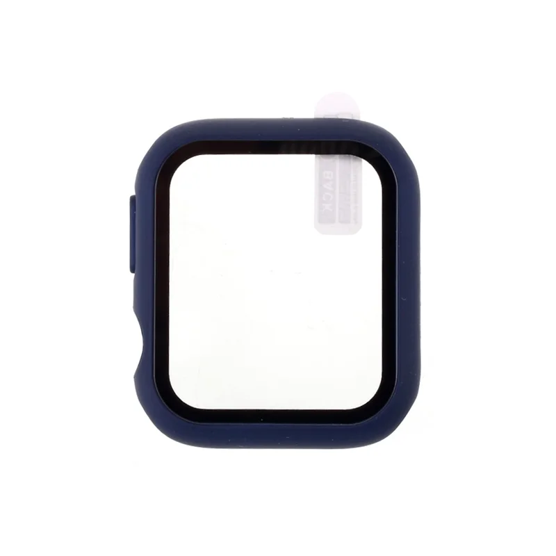 Anti-scratch Hard PC Cover with Screen Film for Apple Watch Series SE3 / SE2 / SE1 /  6 / 5 / 4 40mm - Dark Blue
