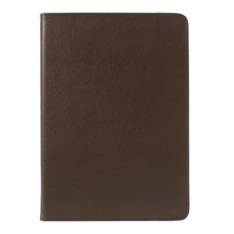 360-degree Rotary Stand Litchi Leather Cover for iPad Pro 9.7 inch - Brown