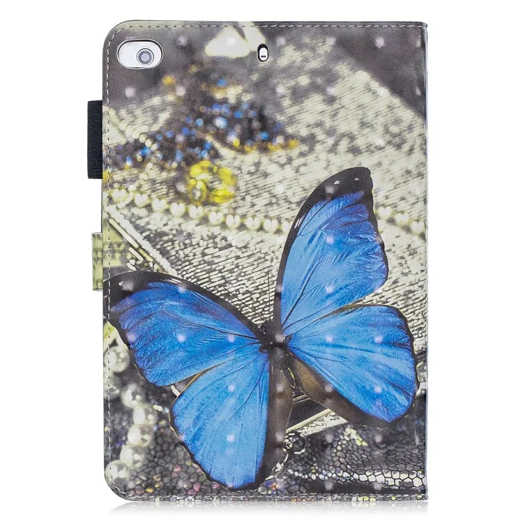 Pattern Leather Tablet Case for iPad Mini / Mini 2 / mini 3 / mini 4 / mini (2019) 7.9 inch - Butterfly