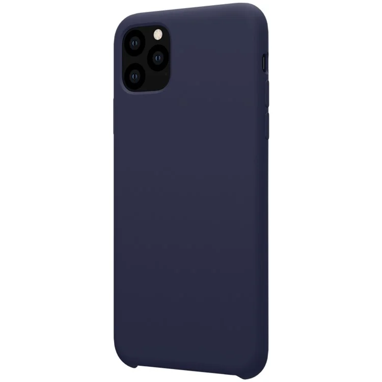 NILLKIN Flex Pure Series Liquid Silicone Case for iPhone 11 Pro 5.8 inch (2019) - Dark Blue