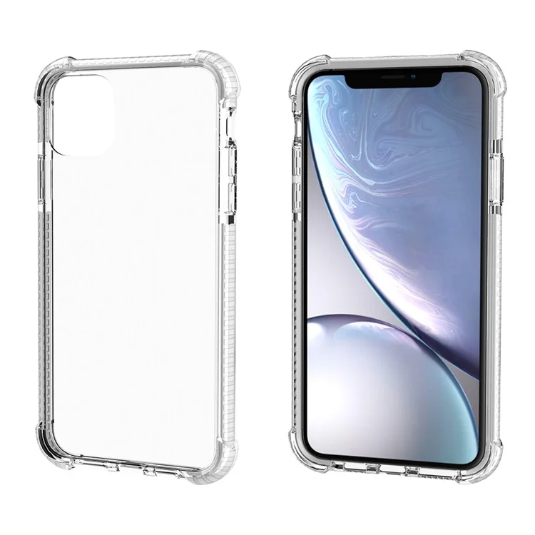 Capa Traseira de Acrílico à Prova de Choque Para Iphone 11 Pro Max 6,5 Polegadas (2019) - Branco