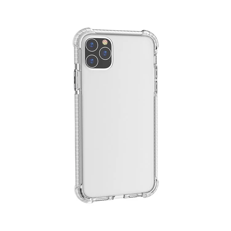 Capa Traseira de Acrílico à Prova de Choque Para Iphone 11 Pro Max 6,5 Polegadas (2019) - Branco