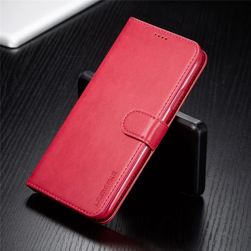 Lc. Imeeke PU Cuir Protective Flip Wallet Case Pour Iphone 11 Pro 5.8-pouces (2019) - Rose