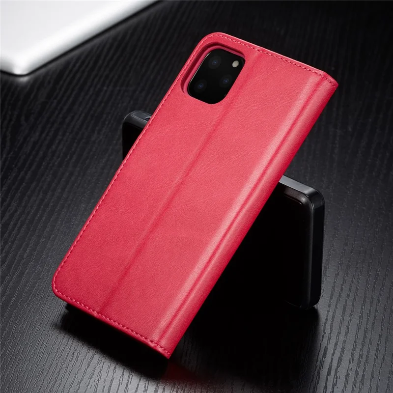 Lc. Imeeke PU Cuir Protective Flip Wallet Case Pour Iphone 11 Pro 5.8-pouces (2019) - Rose