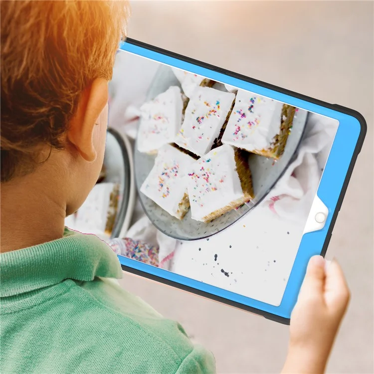 PC + TPU Hybrid Protective Case with Kickstand for iPad Air 10.5 inch (2019) - Blue