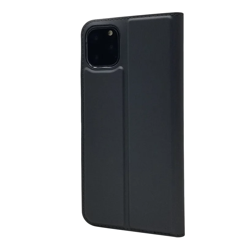 Magnetic Adsorption Leather with Card Slot Case for iPhone 11 Pro 5.8 inch - Black