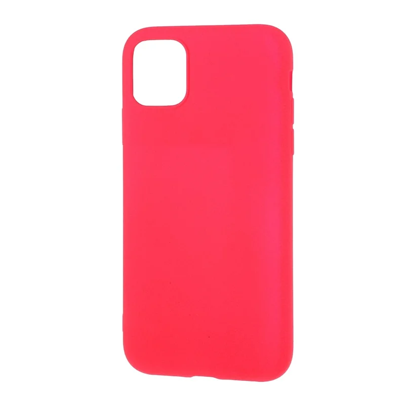 Double-sided Matte TPU Case Cover for iPhone 11 Pro Max 6.5 inch - Red