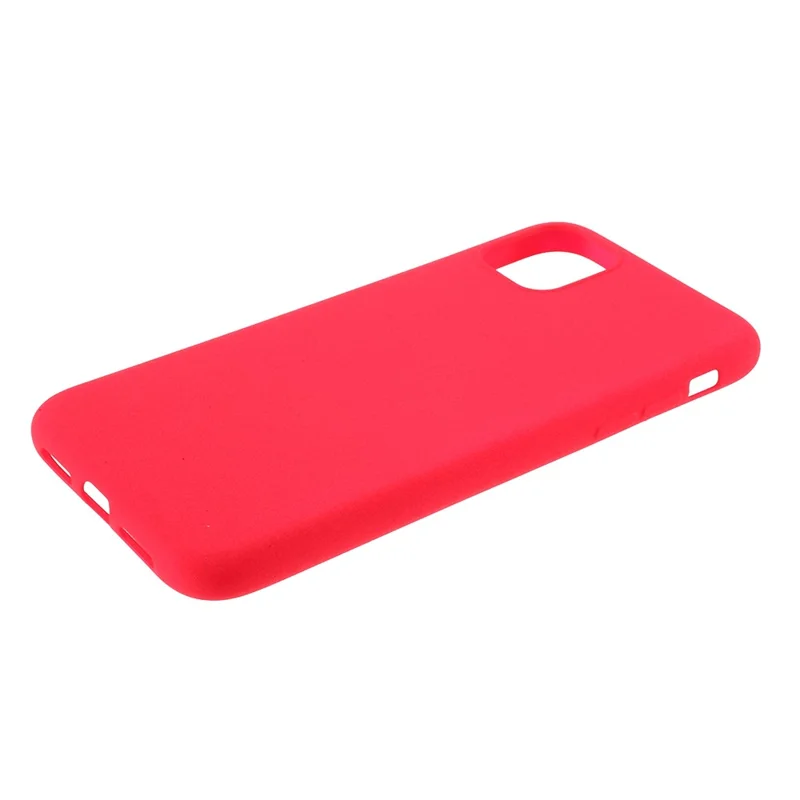 Double-sided Matte TPU Case Cover for iPhone 11 Pro Max 6.5 inch - Red