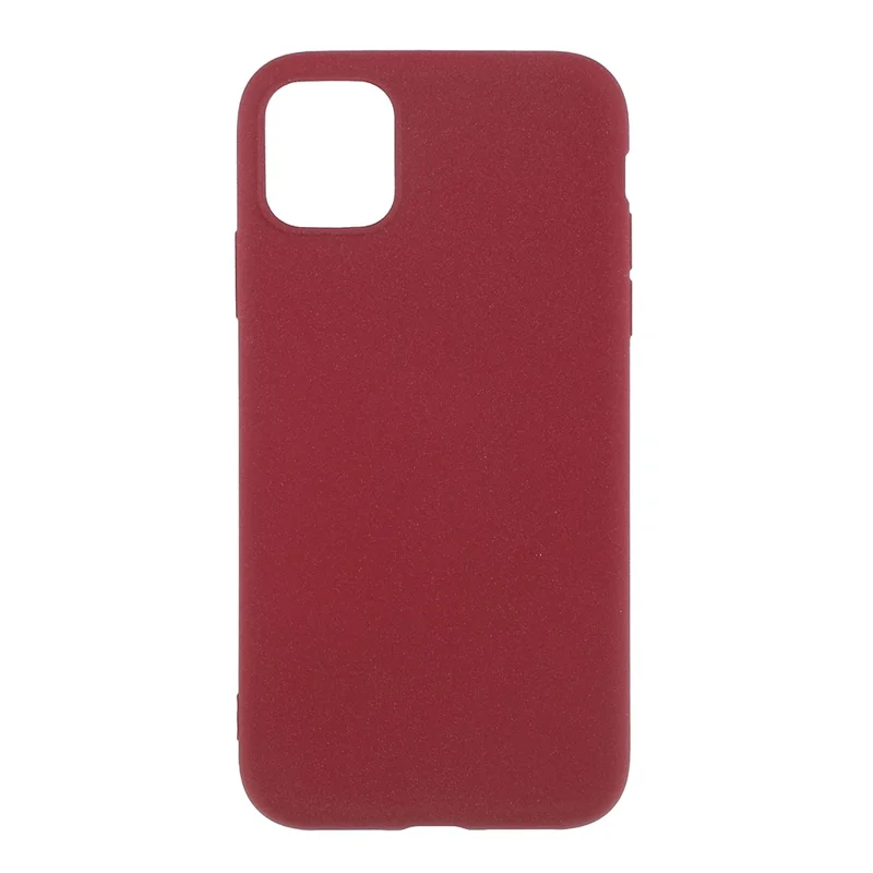 Double-sided Matte TPU Case Cover for iPhone 11 Pro Max 6.5 inch - Wine Red