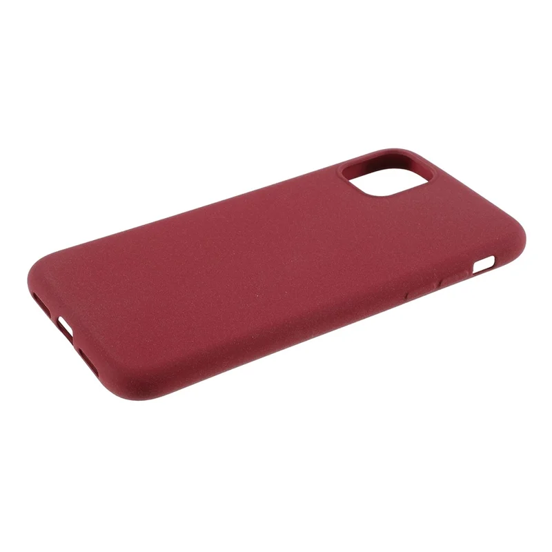 Double-sided Matte TPU Case Cover for iPhone 11 Pro Max 6.5 inch - Wine Red