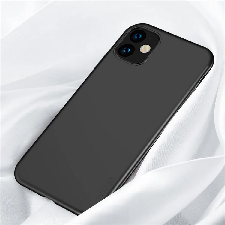 X-level Frosted Soft Tpu-telefongehäuse Für Iphone 11 6,1 Zoll (2019) - Schwarz