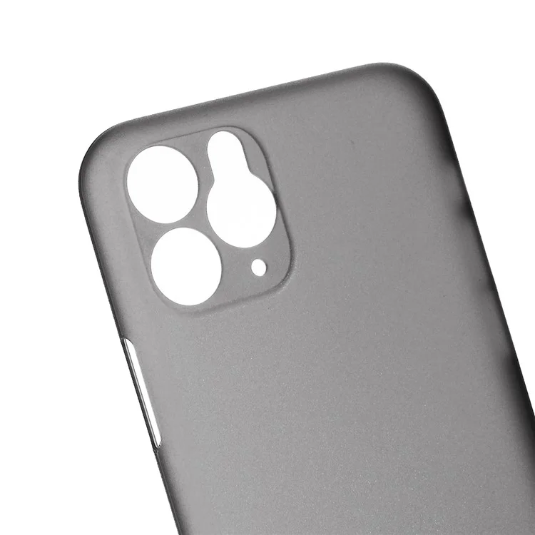 Ultra-thin Plastic Mobile Phone Case for iPhone 11 Pro 5.8-inch - Grey