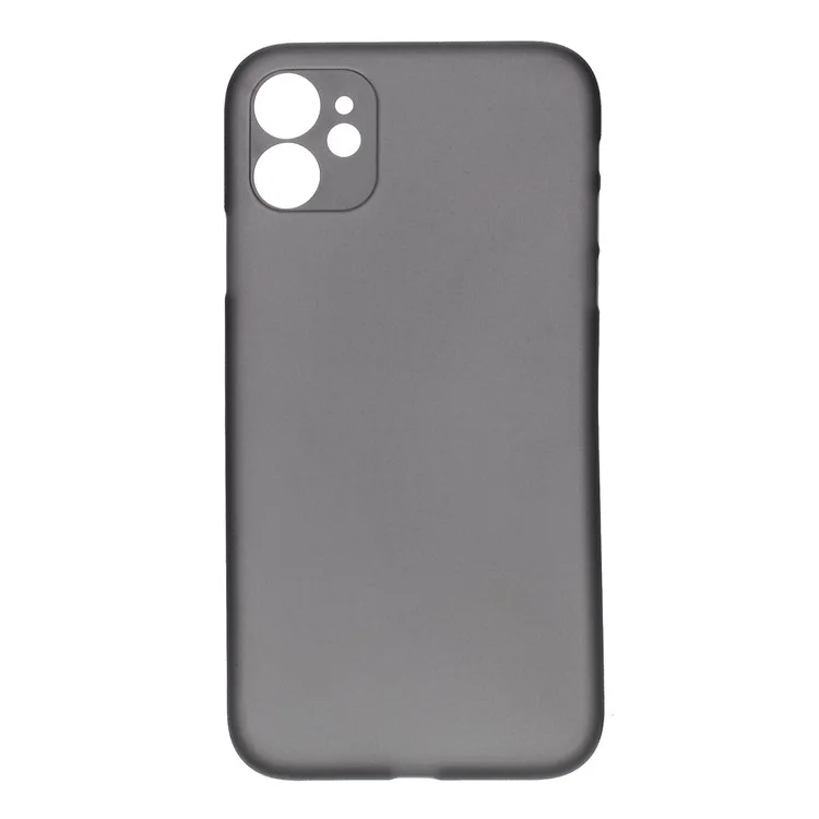 Ultra-thin Plastic Mobile Phone Case for iPhone 11 6.1-inch - Grey